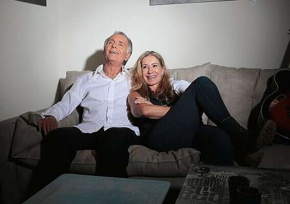 חדשות טובות. בני הזוג אשרת // צילום: כפיר זיו